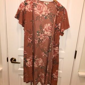 Billabong Floral Wrap Dress